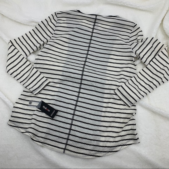 Style & Co Womens Small Top Knit Shirt Blouse - Picture 4 of 4